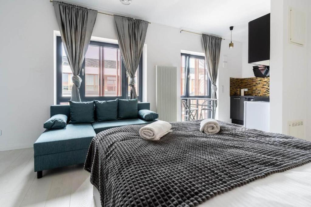 ורשה Oxygen Wronia - Browary Warszawskie - P&O Serviced Apartments מראה חיצוני תמונה